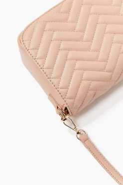 Quilted Chevron Crossbody Bag