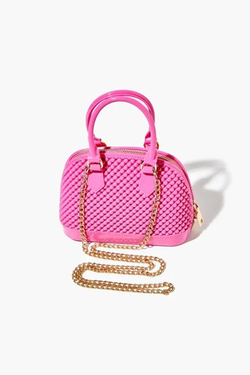 Quilted Satchel Bag