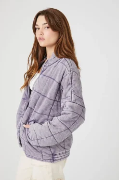Quilted Zip-Up Jacket