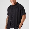 Rayon Short-Sleeve Shirt