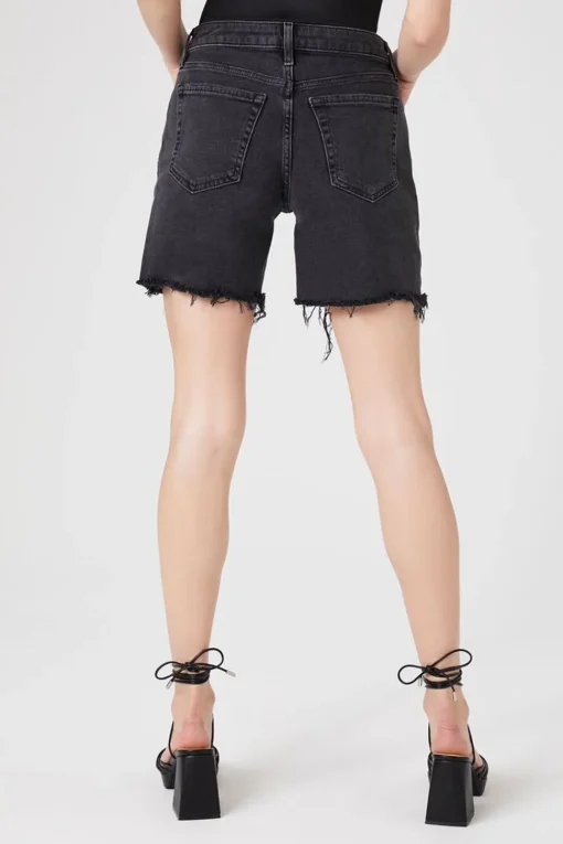 Recycled Cotton Baggy Denim Shorts