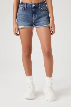 Recycled Cotton Denim Shorts
