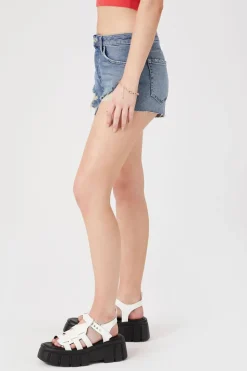 Recycled Cotton Denim Shorts