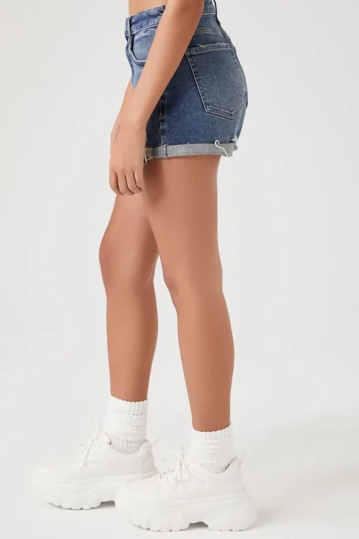 Recycled Cotton Denim Shorts