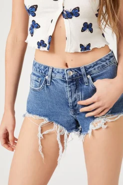 Recycled Cotton Denim Shorts