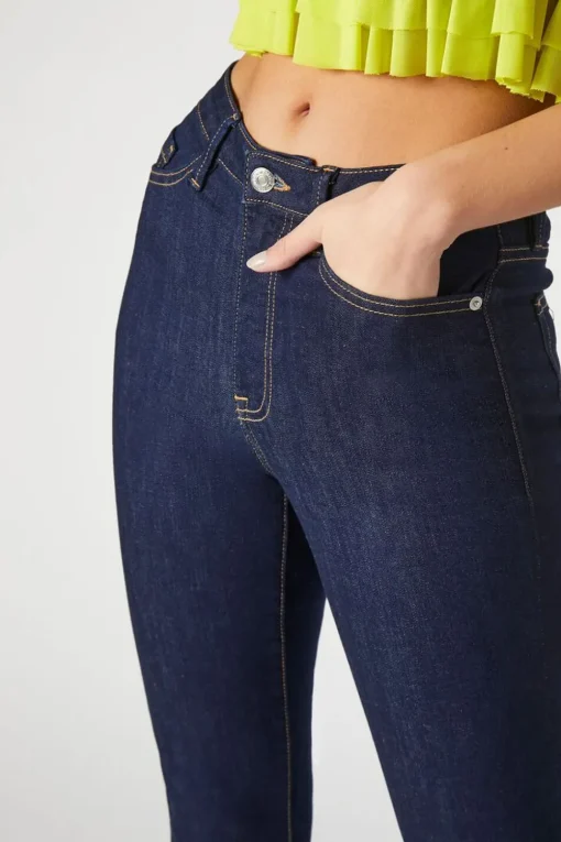 Recycled Cotton Straight Jeans