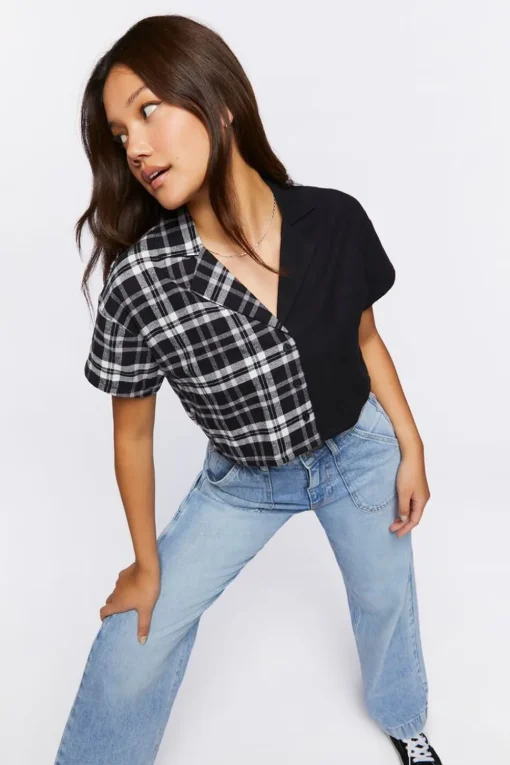 Recycled Cotton Wide-Leg Jeans