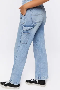 Recycled Cotton Wide-Leg Jeans