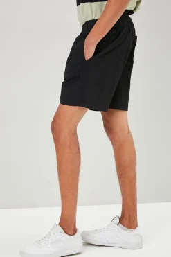 Recycled Nylon Drawstring Swim Trunks