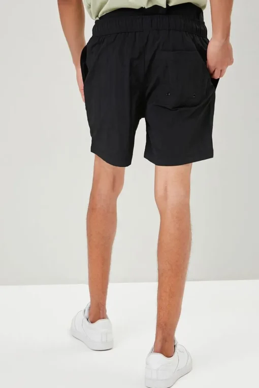 Recycled Nylon Drawstring Swim Trunks