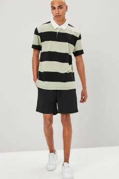 Recycled Nylon Drawstring Swim Trunks