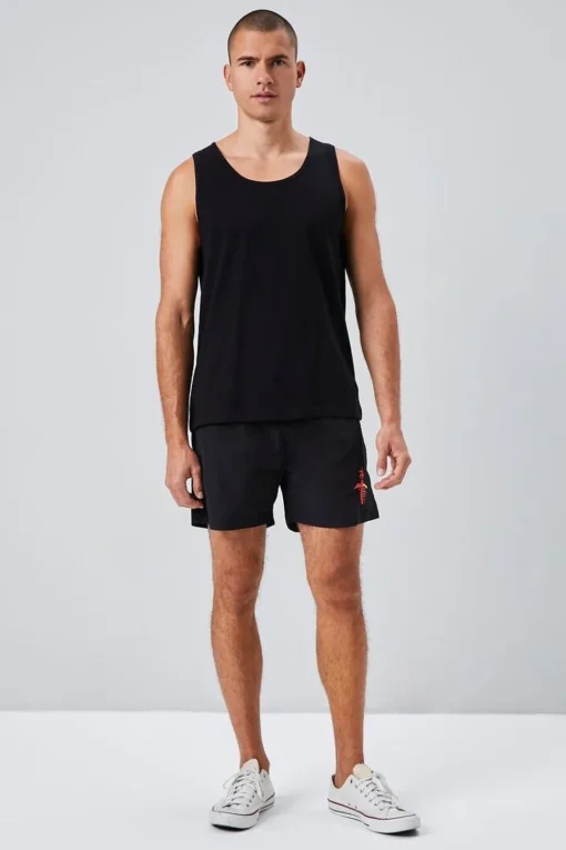 Recycled Nylon Eternal Graphic Swim Trunks