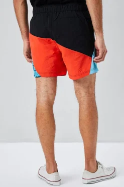 Recycled Nylon Paradise Graphic Swim Trunks