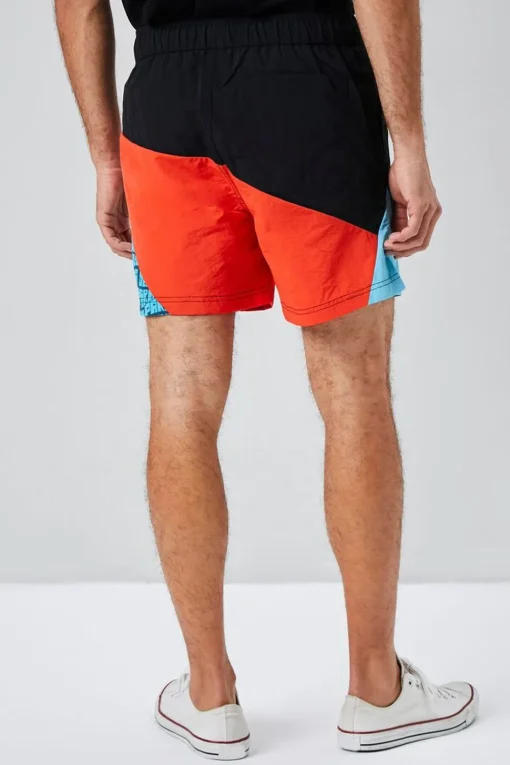 Recycled Nylon Paradise Graphic Swim Trunks