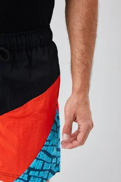 Recycled Nylon Paradise Graphic Swim Trunks