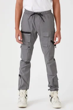 Reflective Utility Cargo Joggers