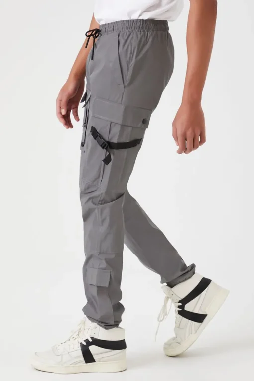 Reflective Utility Cargo Joggers