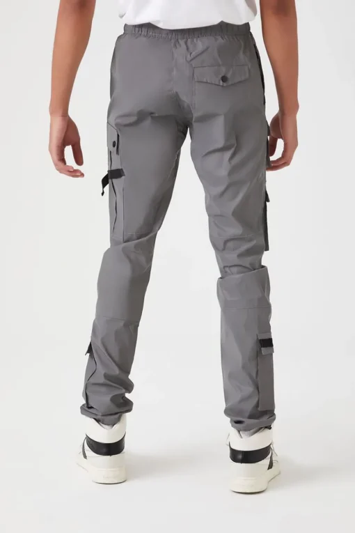 Reflective Utility Cargo Joggers