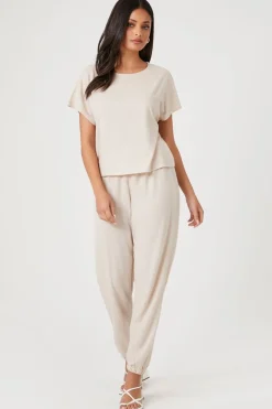 Relaxed-Fit Tee & Joggers Set