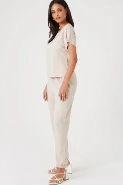 Relaxed-Fit Tee & Joggers Set