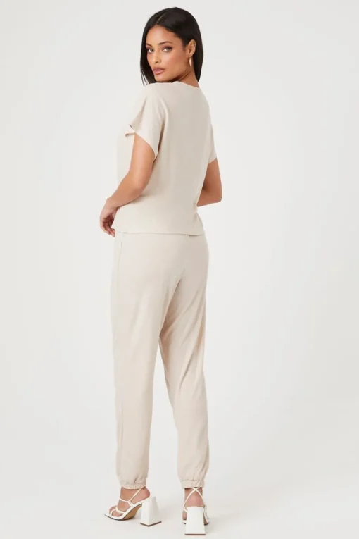 Relaxed-Fit Tee & Joggers Set