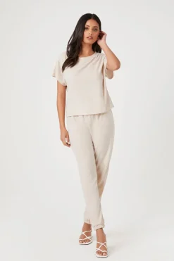 Relaxed-Fit Tee & Joggers Set