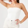 Retro High-Rise Denim Shorts