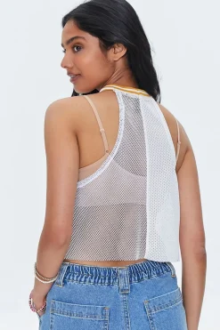 Reworked Boston Graphic Crop Top