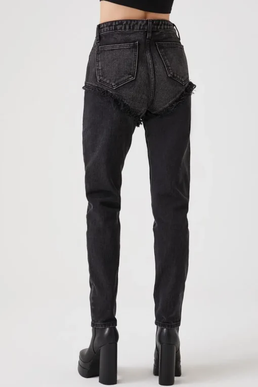 Reworked High-Rise Jeans