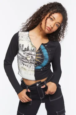 Reworked Los Angeles Crop Top