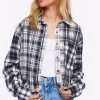 Reworked Mixed Plaid Flannel Shirt