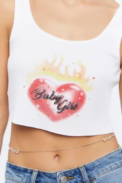 Rhinestone Babygirl Belly Chain