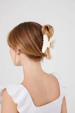 Rhinestone Butterfly Claw Hair Clip
