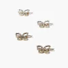 Rhinestone Butterfly Hair Clip Set