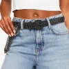 Rhinestone Chainmail Hip Belt