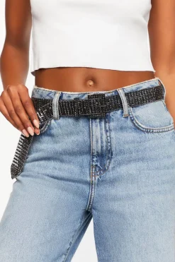 Rhinestone Chainmail Hip Belt