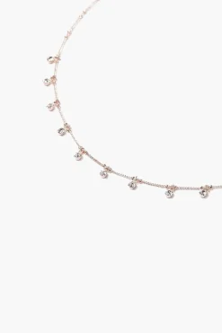 Rhinestone Charm Necklace