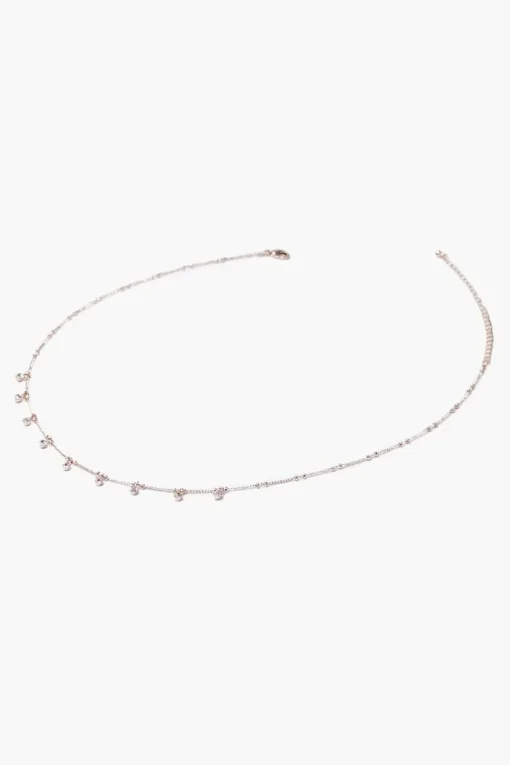 Rhinestone Charm Necklace