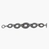 Rhinestone Chunky Cable Chain Bracelet