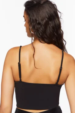 Rhinestone Cropped Cami