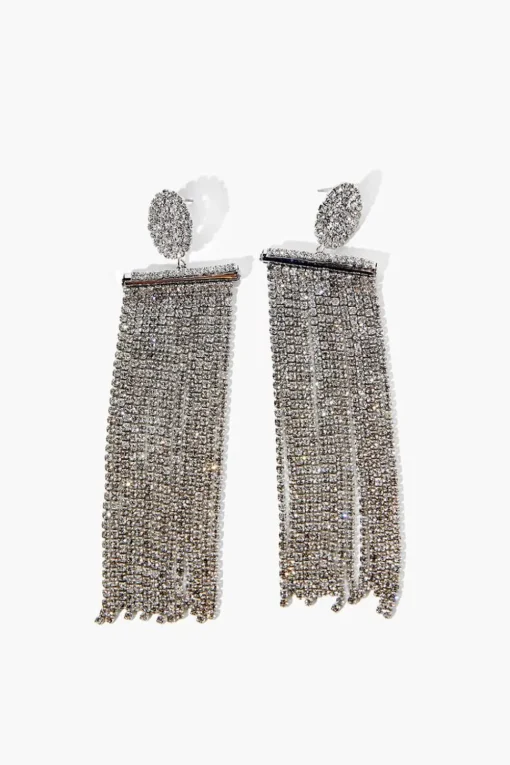 Rhinestone Duster Earrings