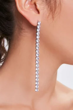 Rhinestone Duster Earrings