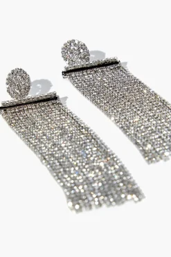 Rhinestone Duster Earrings