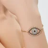 Rhinestone Evil Eye Bracelet