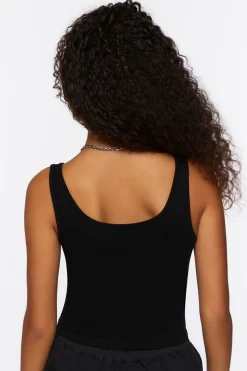 Rhinestone Skeleton Tank Top