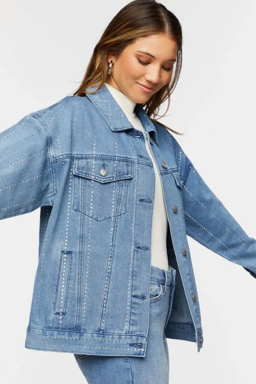 Rhinestone Trucker Jacket