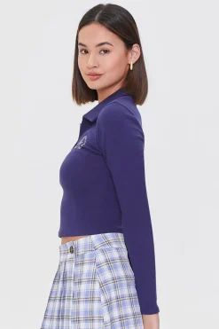 Ribbed Beverly Hills Graphic Top