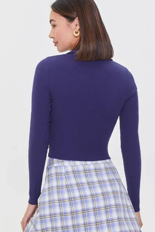 Ribbed Beverly Hills Graphic Top