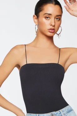 Ribbed Cami Bodysuit