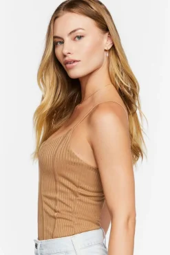 Ribbed Cami Bodysuit